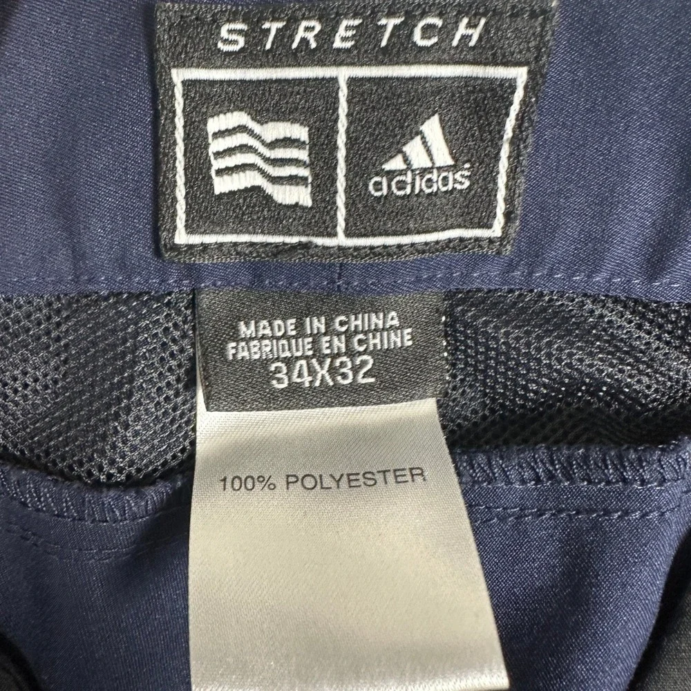 Adidas Golf Pants Mens 34x28 Clima Cool Stretch Blue Performance Vented